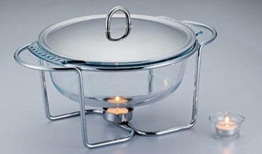 Chafing Dish Speisewärmer Dishes Warmhaltebehälter Wärmebehälter für Haushalt -