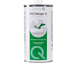 greenteQ "PVC Reiniger 10" 1 Liter Kunststoffreiniger Fenster Reinigungsmittel -