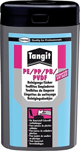 Tangit PE / PP-Reinigungstücher, TT8 -